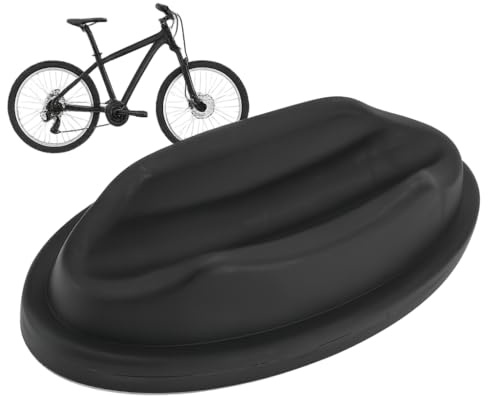 Oumefar Bloc de Rehaussement de Roue Avant de Vélo, avec Patins de Sol, Rehausseur de Roue Avant, pour Home Trainer d'intérieur, pour Support d'entraîneur de Vélo d'intérieur