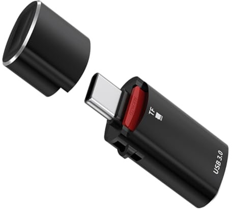 CY Adattatore 10Gbps USB-C Type-C a USB 3.0 Femmina OTG & TF Lettore di Schede Micro-SD per Laptop Tablet Telefono