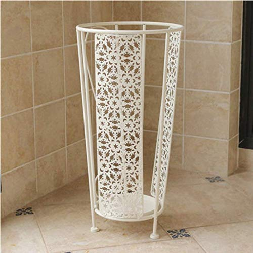 Household Iron Umbrella Barrel Hotel Lobby Rain Gear Storage Rack Creative Floor Umbrella Tube