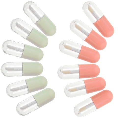 Générique Kit De Taches De Tube 20 Pièces Vide Remplissage De Lèvres Brillant Remplissage De Plateau Teintes De Couvercle Revêtement De Pot Confiture Hydratante Juteuse Brillant