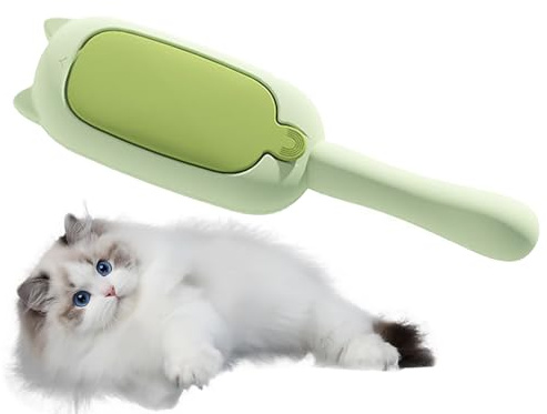 Fusselbürste – Zubehör für die Fellpflege von Katzen, gegen Haarausfall | Kamm zur sanften Pflege von Textilien, Haus – Wohnung Schlafzimmer Haus