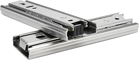 HUSHUI Mini Guide per Cassetti da 5 Pollici, 2 Binari di Guida Ad Estensione Completa per Armadi da, Struttura in Acciaio, Hardware Durevole