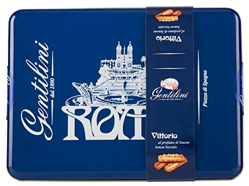 Gentilini Biscottiera Piazza di Spagna - 250 gr