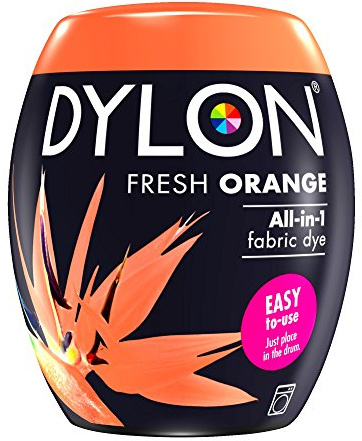 Dylon Maschinenfärbemittel, Fresh Orange, 350 g
