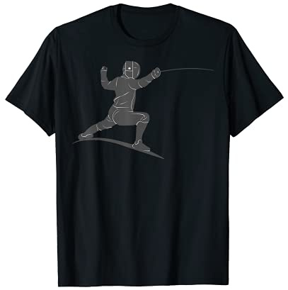 Esgrima Esgrimista Camiseta