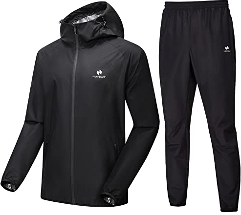 HOTSUIT Sauna Suit for Men Weight Loss Sweat Suit Boxing Exercise Sweat Sauna Jacket Pants