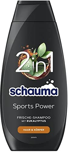 Schauma Shampoo Men Sports Power, 400 ml Flasche