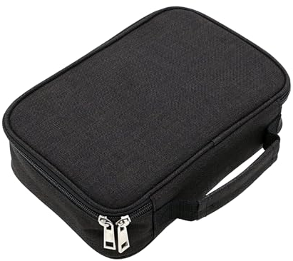 DEARBAG Federmäppchen Tragbare Schulmäppchen 72 Slots Große Kapazität Bleistift Beutel Bleistifte Organizer Abnehmbar Einfarbige Stiftetasche für Mädchen Jungen Erwachsene Schreibwaren Schulbedarf