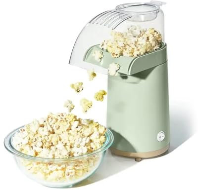 WAOCEO Popcorn machine Air Popcorn Maker Household Automatic Corn Popper Professional Popcorn Machine Popcorn maker (Color : B)