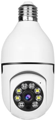 1PC light bulb security camera