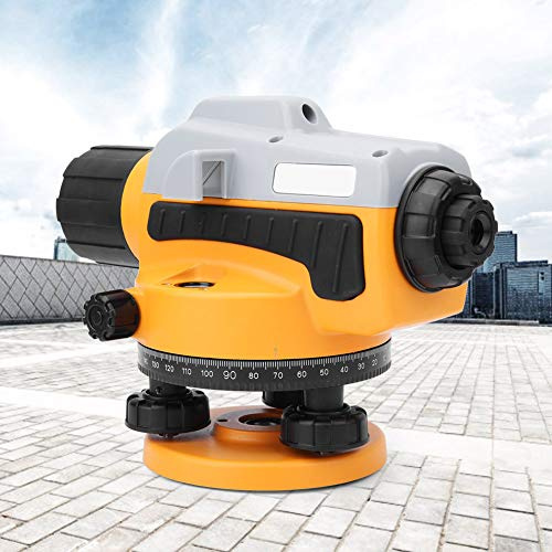 MasYosh 32x Haut Niveau Optique, Outil D'auto-nivellement avec des Cadrans Transparents de Rotation à 360 Degrés pour le Sondage de L'ingénierie de la Construction, Enquête Minière