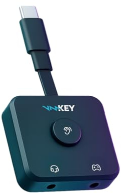 Voicemod Key - VMKey Röstförändrare i Realtid och Soundboard för Spelkonsoler (Kompatibel med PS5, PS4, XBOX, SWITCH2)