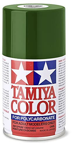 Tamiya 86022 PS-22 Britisch Racing Grün Polycarbonat 100ml - Sprühfarbe für Plastikmodellbau, Modellbau und Bastelzubehör, Sprühfarben für den Modellbau TAM86022 Racing Green
