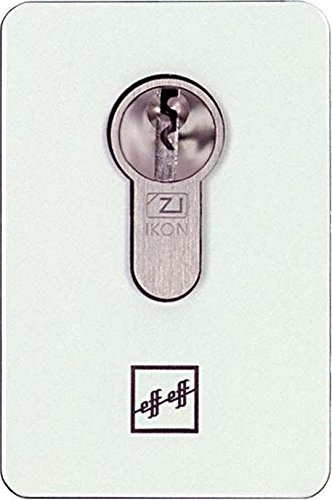 Assa Abloy effeff Rosette f.Codeschloßaufs. 49510-3-7293-00 495-, weiß Zutrittskontrollsystem 4042203156005