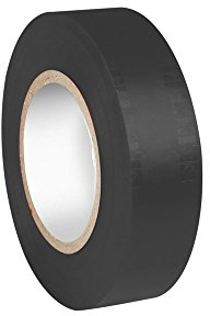Adam Hall Accessories 580813 BLK - Cinta aislante 0,13 x 19 mm x 20 m negro