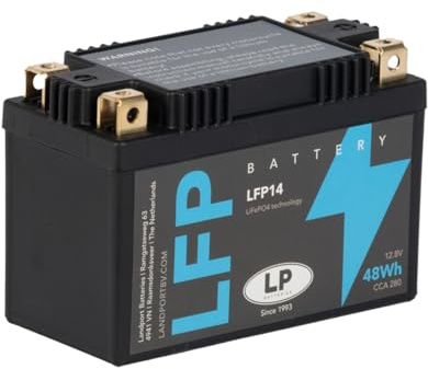 accossato ml LFP14 – 1196 batería de litio para moto Guzzi BREVA 1200, ABS, 1200