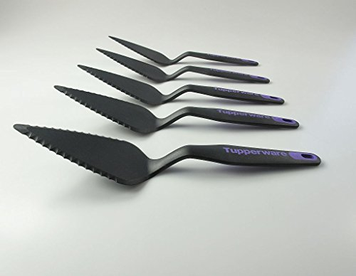 Tupperware Poignée prêt de gâteau Pelle Noir/Violet d163 (5) Top Pelle à Tarte P 23291
