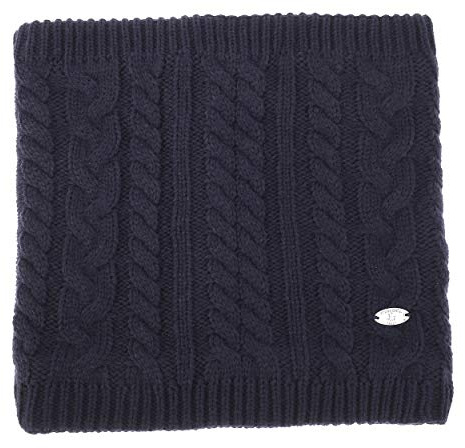 AnJuHoPa Strick Halswärmer Neckwarmer Schlauchschal Loop Schal Strick-Schal gefüttet mit Polar Fleece Unisex