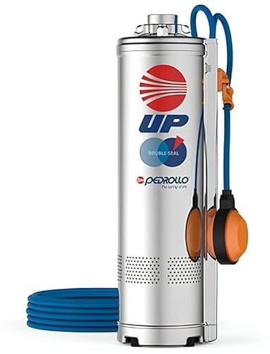 Pompe immergée Pedrollo UPm23GEFlotteur 0,55 kW jusqu'à 4,8 m3/h monophasé 220V