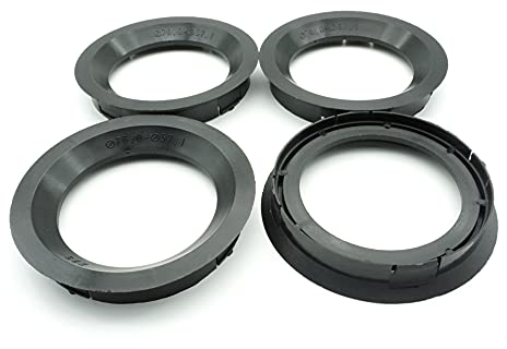Felgenfactory 4X Zentrierringe 76,0-57,1 | 76.0 auf 57.1 | Schwarz