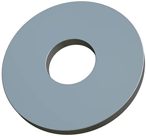 M20 Rondelle Piatte in Acciaio Inossidabile A2 (Pack of 5) Metaliche Grande Rondelli di Acciaio Per Viti Tenuta – Standart CertificatoISO 7093 DIN 9021 M20 (21mm x 37mm)