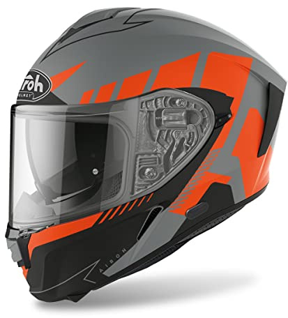 Airoh Helmet Spark Rise Orange Matt