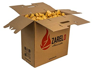 Zarelo Original Grill- und Kaminanzünder für alle Feuerstellen und Grills im Koffer 360 Stück