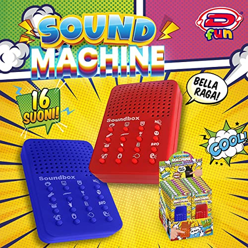 D-KIDZ - Sound-Maschine, Sortiment, Farbe Rot und Blau, DIP76688