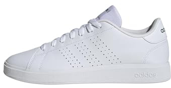 adidas Herren Advantage Base 2.0 Shoes, Cloud White/Collegiate Green, 44 2/3 EU