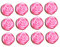 Artibetter 12 Pcs Bougies Chauffe-Thé Bougies Chauffe-Plat Bougies Décoratives Bougie Chauffe-Plat Non Parfumée Bougies Flottantes En Forme De Fleur De Rose En Vrac Petites Bougies Votives