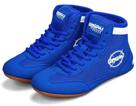 Boxen Stiefel ringerschuhe,Leichte Kampfsport Boxschuhe,Boxschuhe FüR Jugendliche,Ringerschuhe Herren,Leichte Und Atmungsaktive,Komfort Und StabilitäT,Für Männer,Frauen,Jugend,Taekwondo.