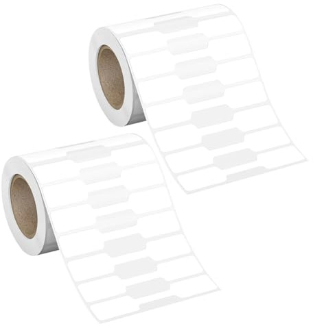 1000 Stück Blanko-Schmuck-Preisschild-Aufkleber, Halskette, Ohrringe, Display-Tags, Preismarkierer, Armband, Preisschilder, Schmuck-Identifikations-Etiketten, Langhantel-Etiketten