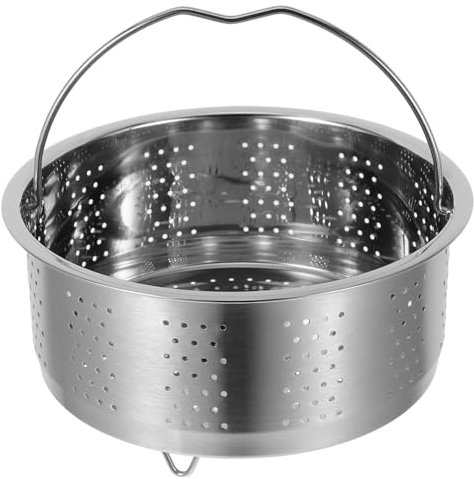 MAGICLULU Cesta De Vapor De Acero Inoxidable Para Verduras Ideal Para Olla Arrocera Fácil De Usar