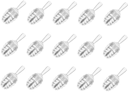 BESTYASH Lot de 15 Tubes de Gloss à Lèvres Miniatures Transparents 15 Ml en Plastique Léger DIY pour Maquillage Voyage Usage Personnel