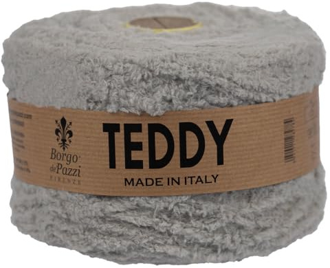 Filato  Teddy morbido in microfibra di Poliestere – 26 Colori per Borse, Scialli, Maglioni e Accessori Uncinetto o Maglia - 15