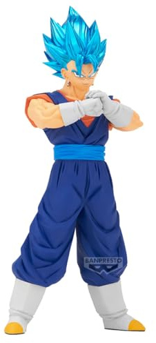 Banpresto Figura de Accion Vegito Dragon Ball Super - Blood of Saiyans 20cm - BP29906P Multicolor - Figura Coleccionable - Ideal para los fanáticos del Anime
