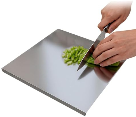 Tabla de Cortar para Cocina - Antideslizante, Grande para Picar - Tabla Grande para Cocina - para Carne, Embutidos, Frutas, Alimentos, Pan, Repostería, Hogar y Restaurante