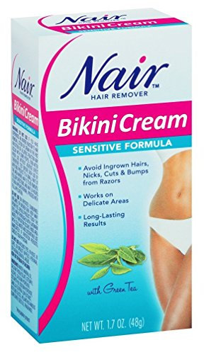Nair Sensitive Bikini Cream Hair Remover - 1.7 Oz: 3 Units.