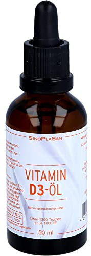 SinoPlaSan Vitamin D3-Öl, 50 ml Öl