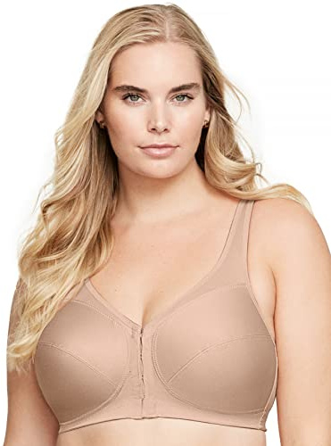 Glamorise Magiclift Posture Back Bra Wirefree #1265 Soutien-Gorge Femme (Lot de 1)