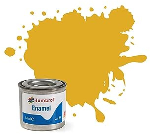 Humbrol Model Enamel Paint No.016 Metallic Gold, AA0179