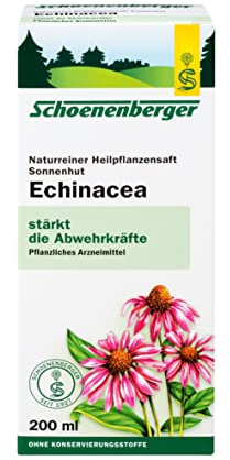 Schoenenberger Echinacea naturreiner Pflanzensaft Sonnenhut, 200 ml Lösung