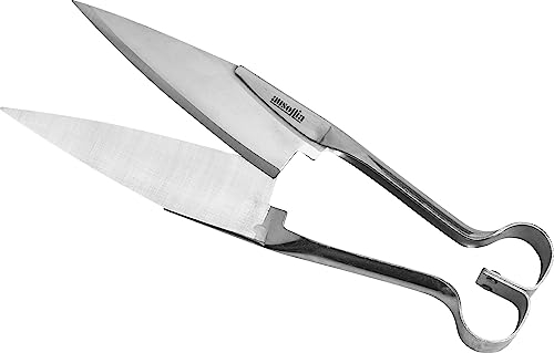 AUSONIA - 31500 SCHAFSCHERMESSER 32 CMAUS GENIETETEM METALL MIT STAHLKLINGEN