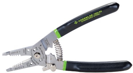 Greenlee 1950-SS Pro Stainless Wire Stripper, Cutter and Crimper, 10-18AWG