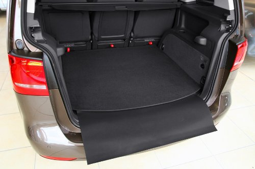 tuning-art 2601 Kofferraummatte passend für VW Touran 1 1T GP GP2 2003-2015 2-teilig mit Ladekantenschutz