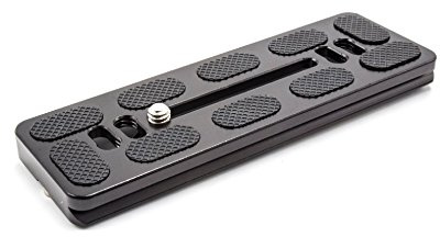 vhbw piastra a sgancio rapido sostituisce PU120, PU-120 per fotocamera, DSLR, camera digitale, attacco per cavalletto
