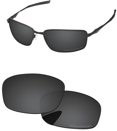 PapaViva Ersättningslinser för Oakley Splinter, Svart, grått, Splinter