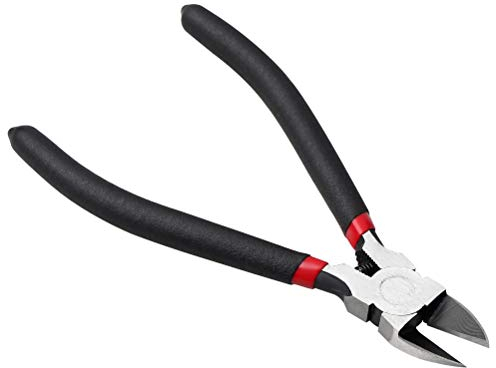 nuoshen Precision Wire Cutters, Electrical Cable Cutter Side Cutters Diagonal Plier for Craft Wire, Jewelry, Cable Cutters