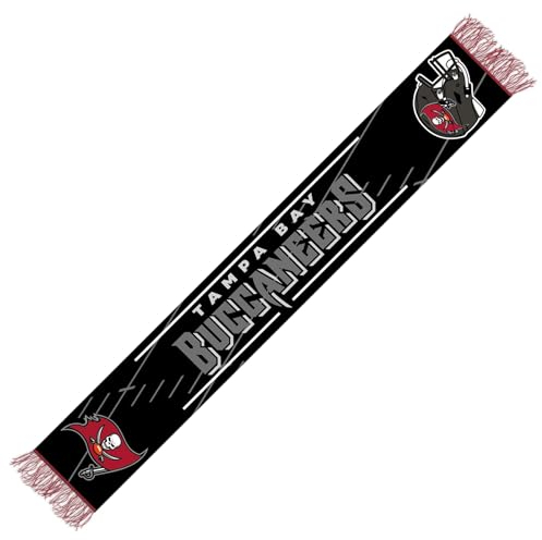 Tampa Bay Buccaneers NFL Schal Fanschal Scarf ** Team HD Knitted Jaquard Scarf ** in 145 x 20 cm