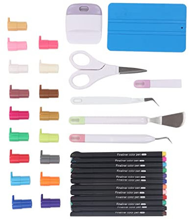 17-teiliges Stift-Adapter-Set mit Stiften mit Feiner Spitze und Zubehörpaket für Maker 3 und Explore Air 2, Starter Bundle Kit